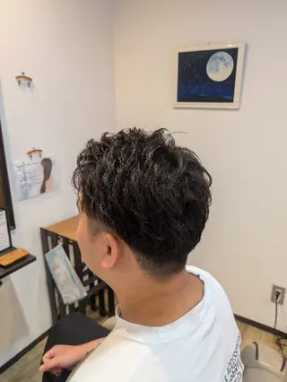 ショート メンズ フルムーン村上 心のヘアスタイル