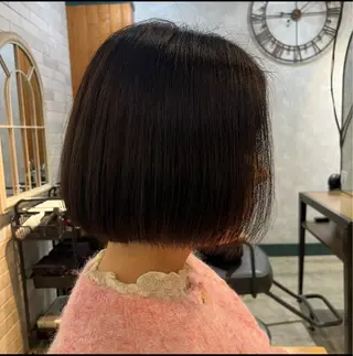 ミディアム 鎌田 輝のヘアスタイル