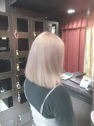 ミディアム カラー 髪質改善ストレート sotaのヘアスタイル