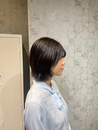 ミディアム 赤み消し艶カラー🍀 DAIGOのヘアスタイル