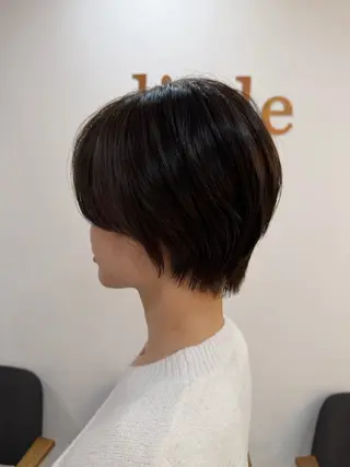 ショート 似合わせ/レイヤー カット/すずきたつやのヘアスタイル