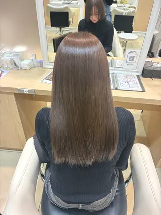 セミロング カラー 🌻Ash 中目黒 暖🌻のヘアスタイル