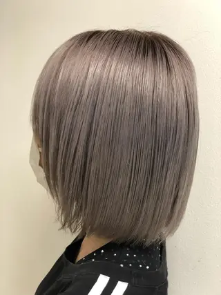 ショート カラー 髪質改善・白髪ぼかし /お悩み対応カラーのヘアスタイル