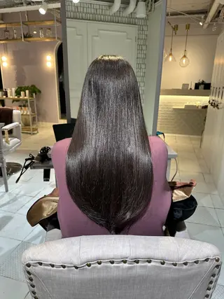 ロング カラー 北千住 髪質改善 カナのヘアスタイル