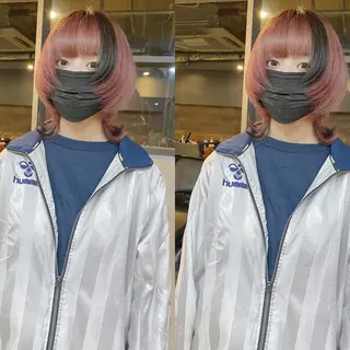 カラー yoriダブルカラー 代表すがわらのヘアスタイル