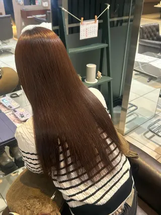 落合 千夏のヘアスタイル