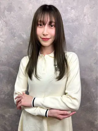 セミロング 💎髪質改善/縮毛 矯正💎メンズパーマのヘアスタイル