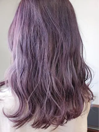 セミロング カラー 髪質改善 makiuchiのヘアスタイル