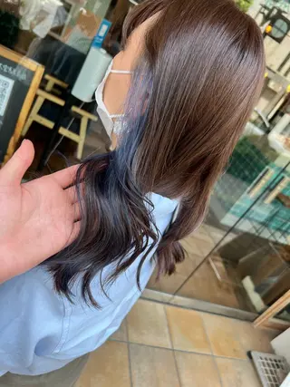 ミディアム くらかず あやねのヘアスタイル