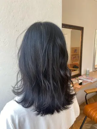 ミディアム ✨髪質改善/透明感✨ 西野 陽のヘアスタイル