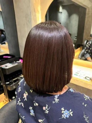ミディアム 鐘築 彩のヘアスタイル