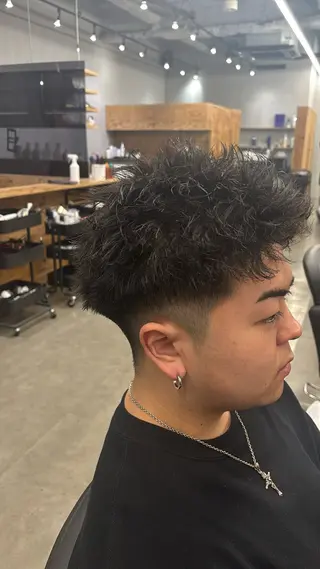 ショート パーマ メンズ メンズ支持率NO.1 マサキのヘアスタイル