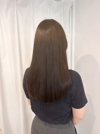 ロング hina/レイヤー /マロンブラウンのヘアスタイル