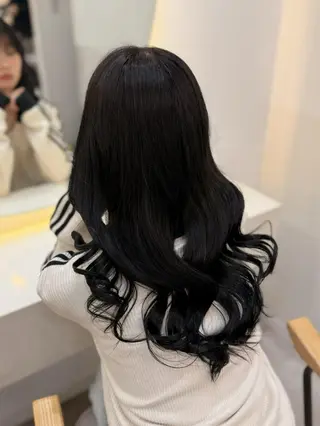 ロング カラー 🍒さき🍒大宮/ 透明感カラーのヘアスタイル