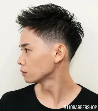 ショート メンズ 衛藤 星芭のヘアスタイル