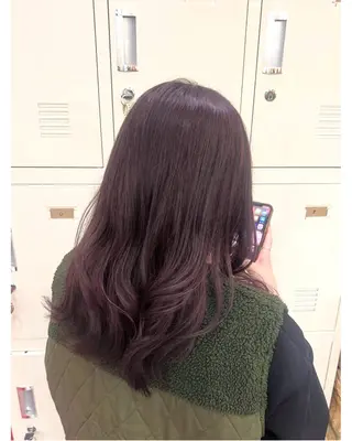 カラー 木下 結華のヘアスタイル