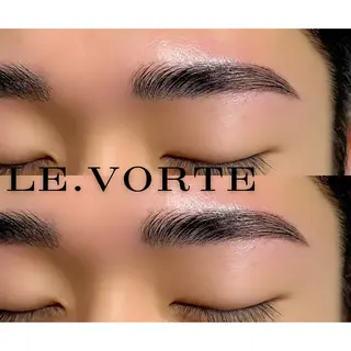 メンズ アイブロウ Le.vorte /nao店長のマツエク・マツパデザイン