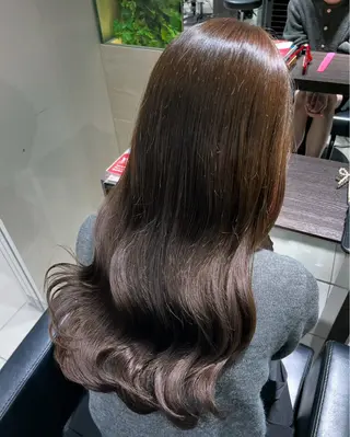 ロング 巻ける🫧縮毛矯正 💞はな🎀のヘアスタイル