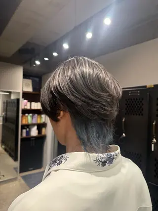 カラー ルシ🎨/ハイトーン デザイン/髪質改善のヘアスタイル