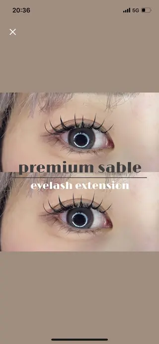 マツエク・マツパ 韓国式束感まつ毛/ 眉毛/ゆりあの眉毛・アイブロウイメージ
