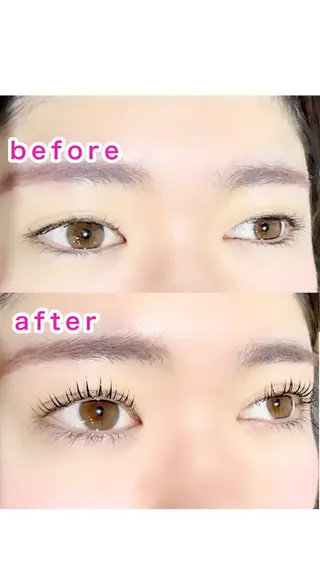 マツエク・マツパ eyelist minaのマツエク・マツパデザイン