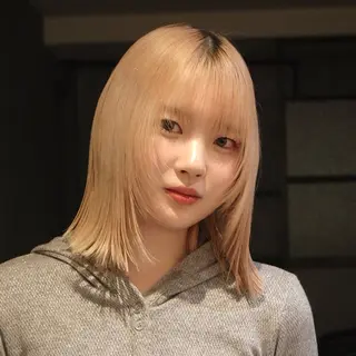 ミディアム カラー パーマ デジタルパーマ🌀レ イヤー🍃かんたまるのヘアスタイル