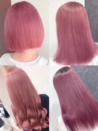 セミロング カラー ブリーチ/髪質改善 店長　板垣智大のヘアスタイル