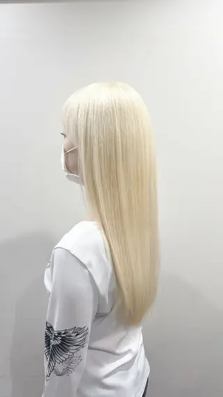 ロング カラー 【ハイトーン特化】 🦋森山陽向/大宮のヘアスタイル
