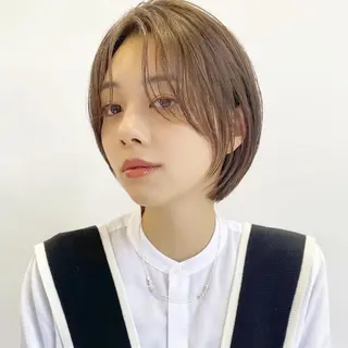 ショート カラー ヘアアレンジ KONOMI スタイリストのヘアスタイル