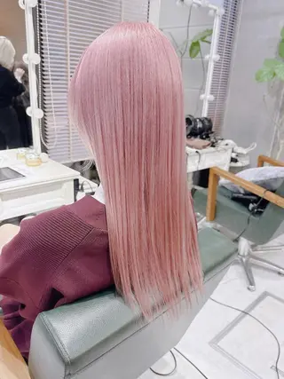 ロング カラー ヘアアレンジ Days 透明感カラーのヘアスタイル