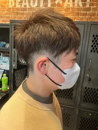 ショート カラー パーマ ヘアアレンジ メンズ キッズ ネイル マツエク・マツパ アイブロウ 久木原 ゆりのヘアスタイル