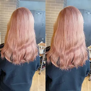 ロング カラー yoriダブルカラー 代表すがわらのヘアスタイル