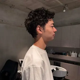 ショート チバ ユウリのヘアスタイル