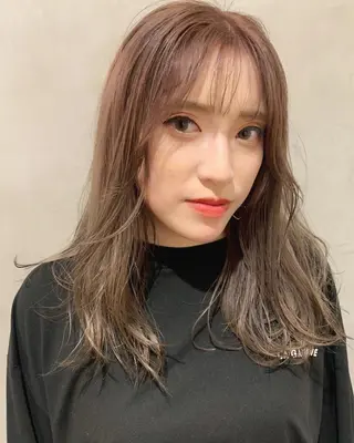 セミロング カラー 優作 〜圧倒的信頼〜のヘアスタイル