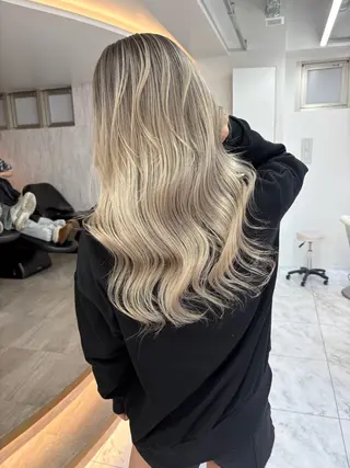 ロング カラー 北九州①の艶髪師♥️ ♣️♦️♠️翔大のヘアスタイル
