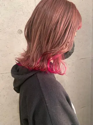 カラー おん眉美容師eMu✄ yuka‪🤍のヘアスタイル