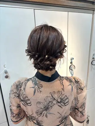 ロング ヘアアレンジ カラー/エクステ/ アレンジ/ゆう🩷のヘアスタイル
