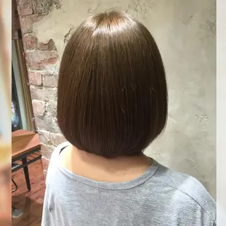 ショート ミディアム カラー Soleria 田中慎一のヘアスタイル