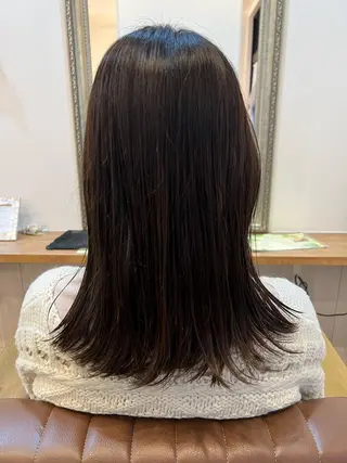 セミロング カラー 🐰ハイトーンカラー 畠山　渡🐰のヘアスタイル