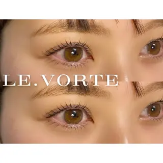 マツエク・マツパ Le.vorte /nao店長のマツエク・マツパデザイン
