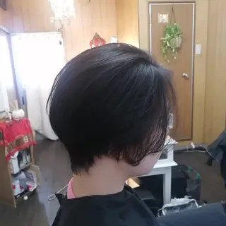 ショート 【渋谷|畑中】 美女が沼るヘッドスパのヘアスタイル