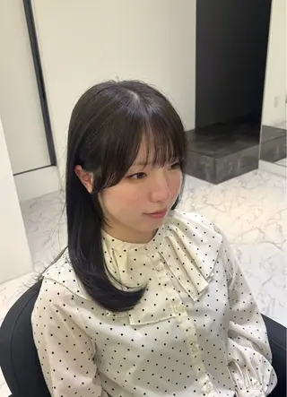 ミディアム カラー The Ect Q'n🍑MOMOのヘアスタイル