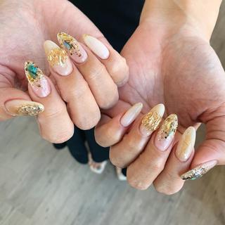ネイル 安積 萌のネイルデザイン