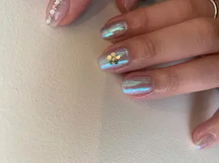 ネイル パラあり！フィルイン 美フォルムのネイルデザイン