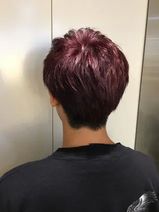 カラー 天野 利咲のヘアスタイル
