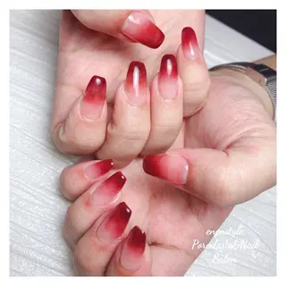 ミディアム ネイル 🐾enen style 🐾のネイルデザイン
