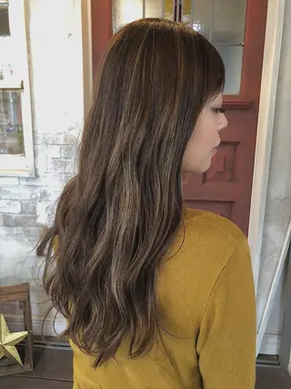 ロング キッズ hair salon Zöld.のヘアスタイル