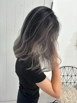 ロング カラー 髪質改善・縮毛矯正 🌈SENAのヘアスタイル