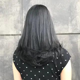 セミロング カラー K-POP好き美容師 🇰🇷Kai.Yのヘアスタイル