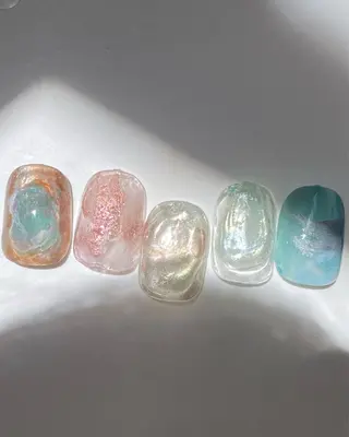 ネイル 草加ニュアンスネイル 🌚hersのネイルデザイン